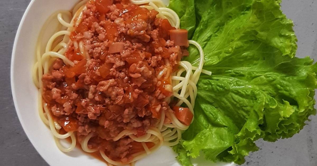 Mỳ ý sốt cà chua