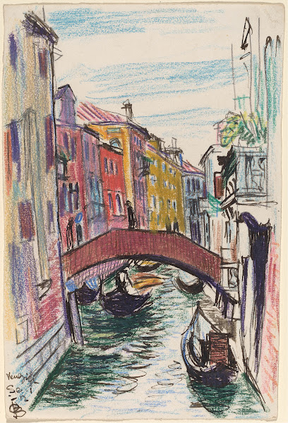 Canal Venice 1912