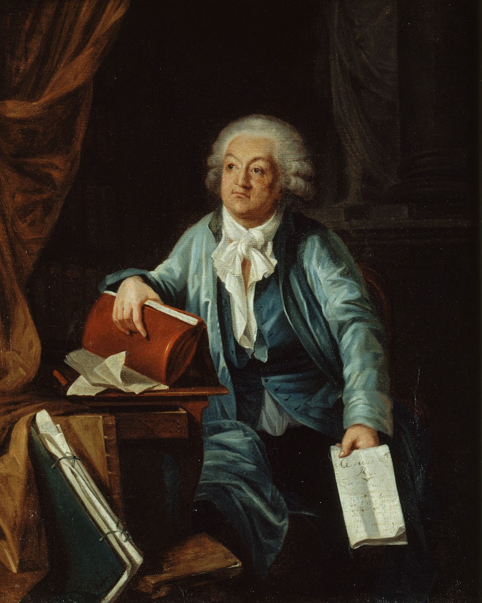 Portrait de Mirabeau 1749 1791 dans son cabinet de travail 1791