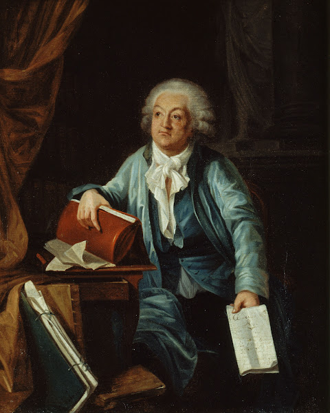 Portrait de Mirabeau 1749 1791 dans son cabinet de travail 1791