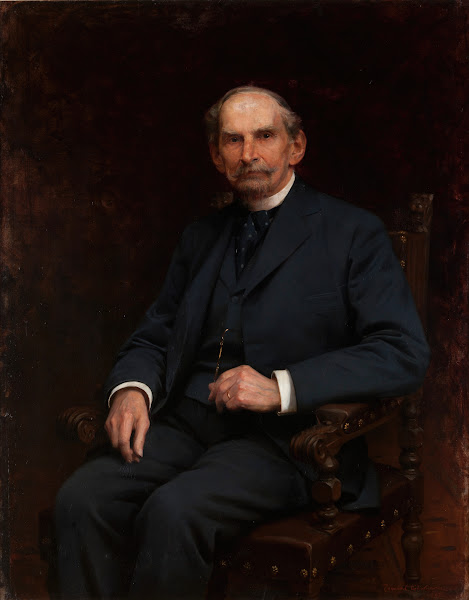 Portrait of Florian Ziemiałkowski 1897