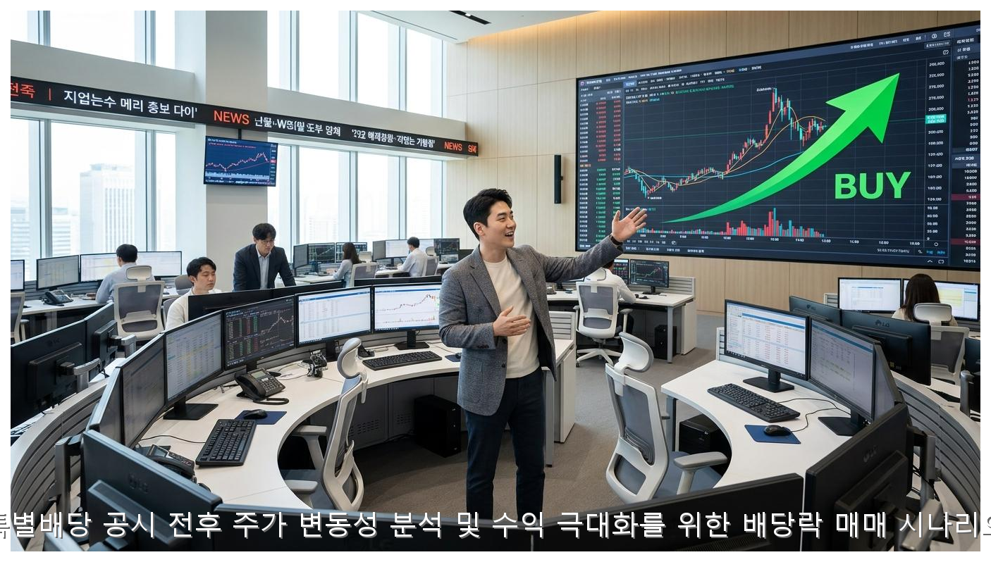 특별배당 공시 전후 주가 변동성 분석 및 수익 극대화를 위한 배당락 매매 시나리오 핵심 안내 및 분석 인포그래픽 (8)
