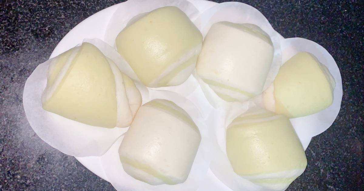 Bánh bao lá dứa & sữa dừa 🌴