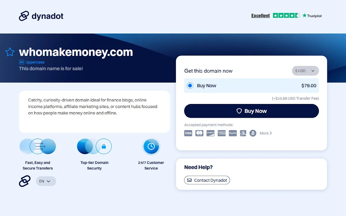 Captura de WhoMakeMoney AI
