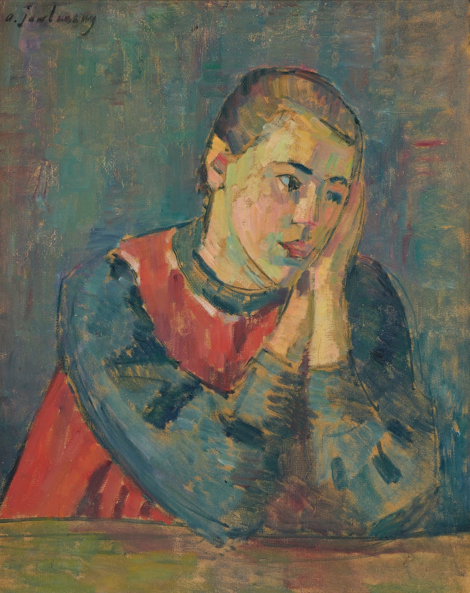 Kind Mit Gestütztem Kopf 1906