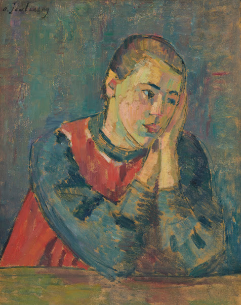 Kind Mit Gestütztem Kopf 1906