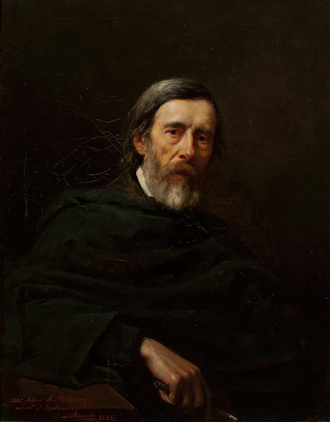 Portrait of Aleksander Stankiewicz painter 1886