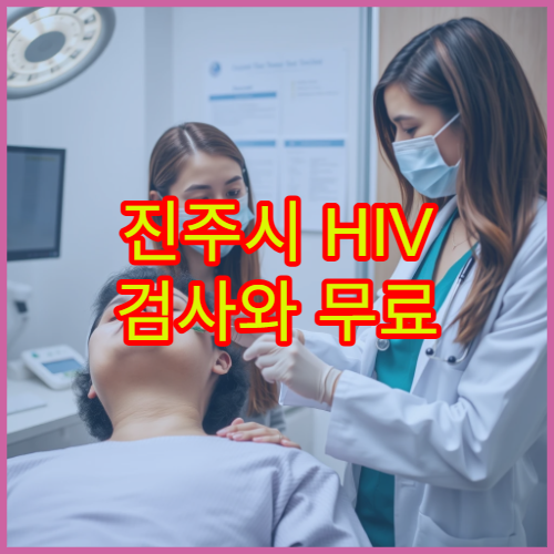 진주시 HIV 검사와 무료 상담 제공 병원 정보