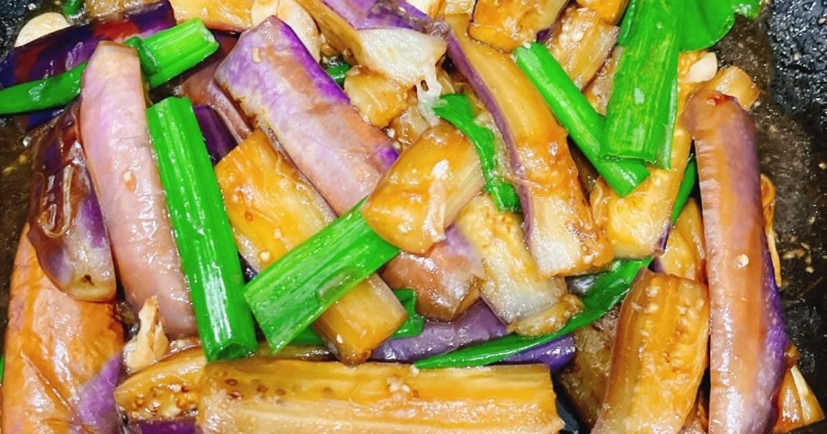 Cà tím xào dầu hào