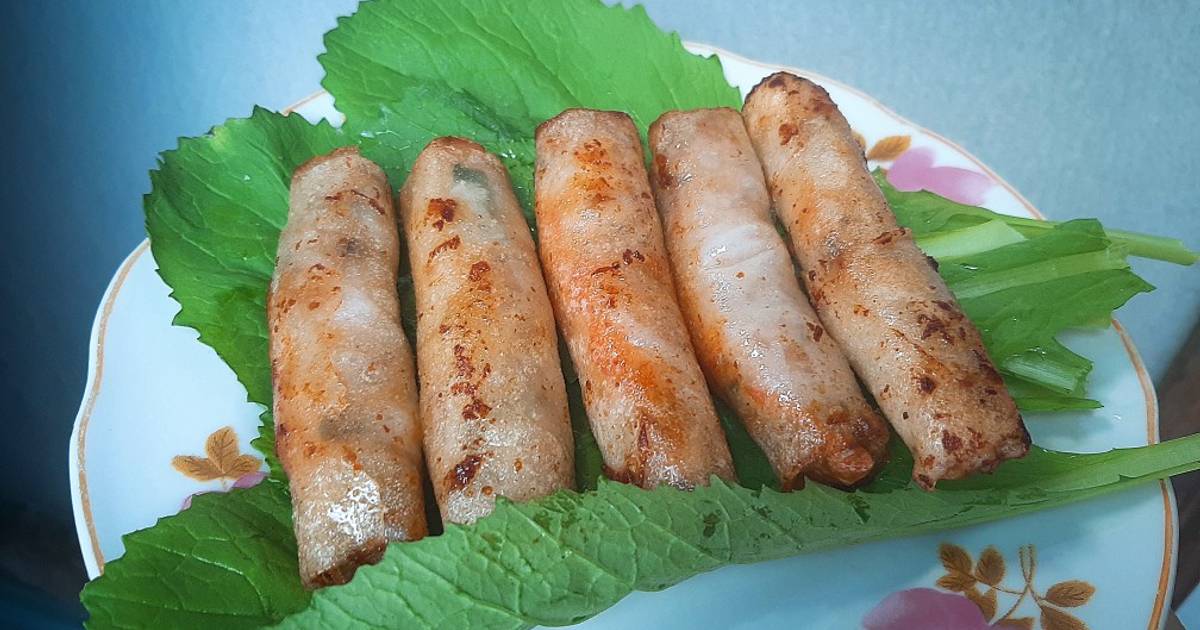 Ram tôm đất hành lá