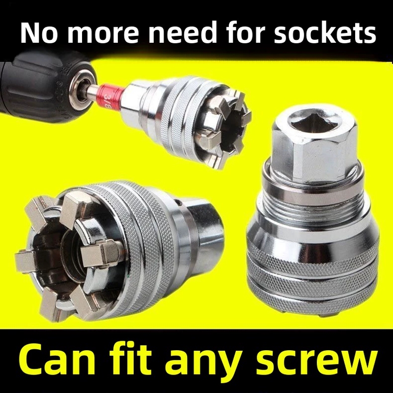 Adjustable Universal Socket Wrench Tool Set
