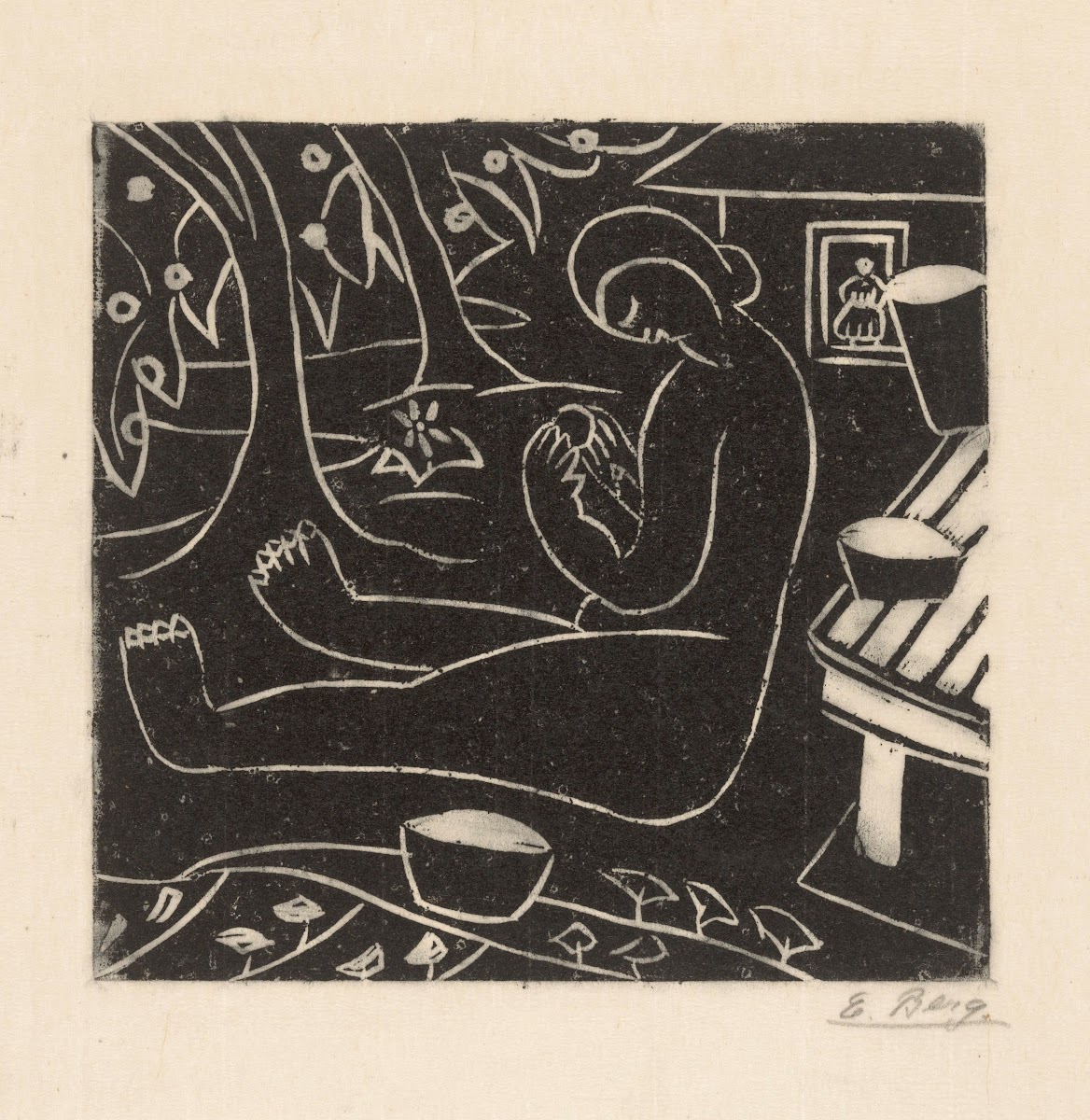 Zittende vrouw ca 1912 1931