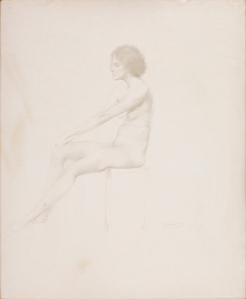 Study of a Nude Model 1906
