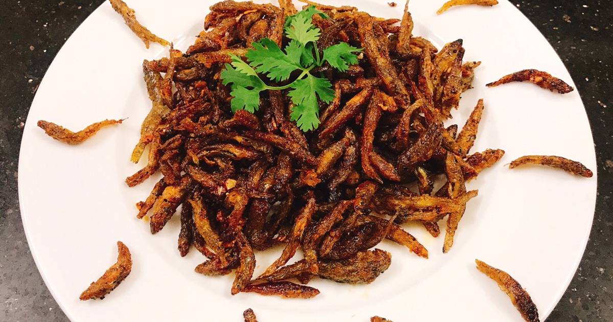 Cá bống mini chiên mắm