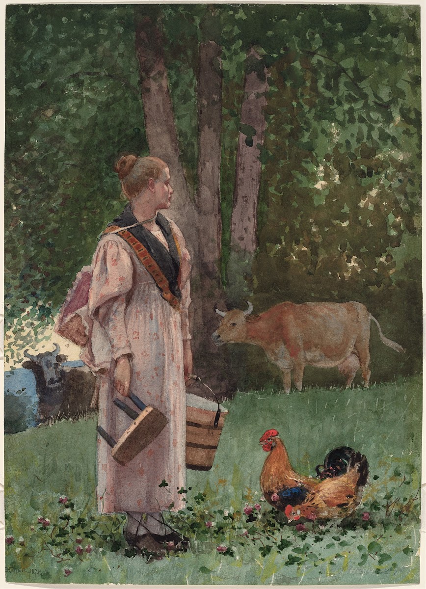 The Milk Maid 1878