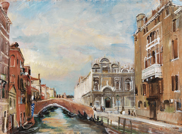Venice the Scuola Grande di San Marco in Rio dei Mendicanti
