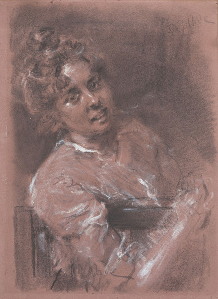 Bildnisstudie 1889