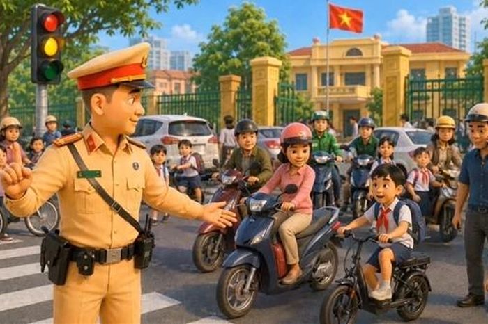 CSGT Hà Nội ứng dụng trí tuệ nhân tạo truyền tải luật giao thông sinh động hơn - Báo Công An Nhân Dân