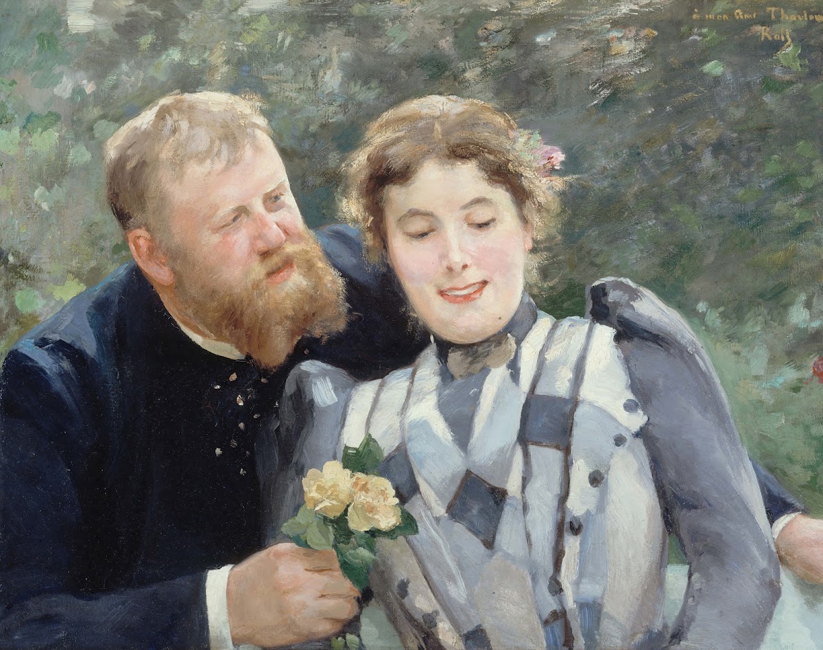 Portrait de Thaulow et sa femme 1890