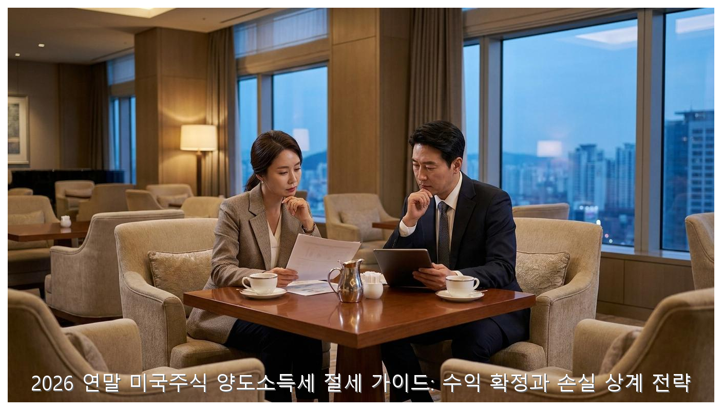 2026 미국주식 양도세 절세: 250만원 공제와 손실 확정 가이드 핵심 안내 및 분석 인포그래픽 (5)