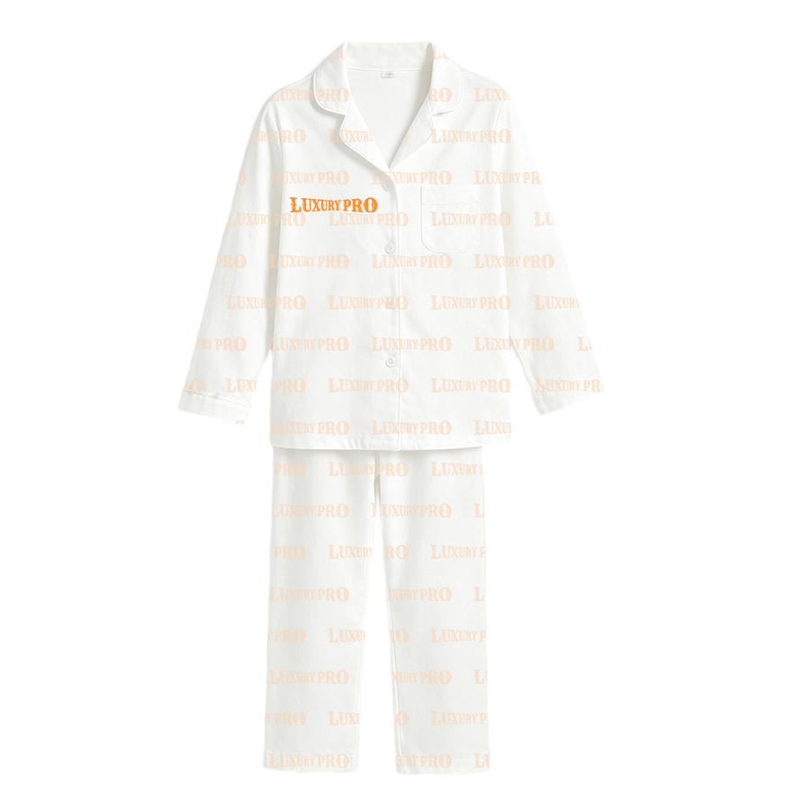 AOP LG Kids Long Sleeved Pants Pajama Set