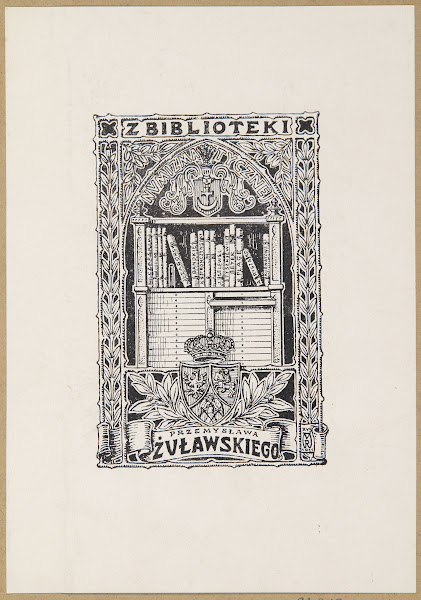 Ekslibris Przemysława Żuławskiego 1911