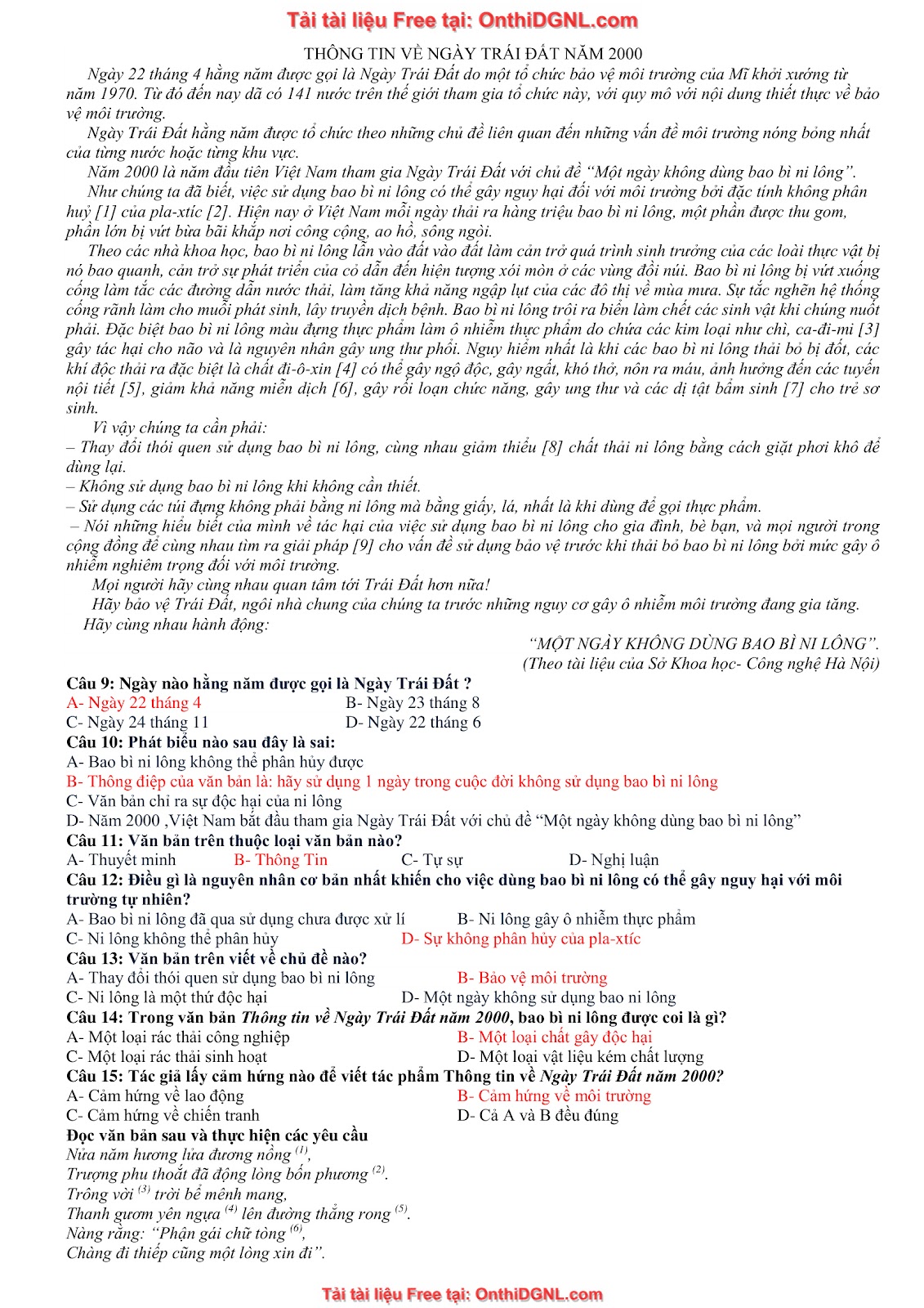 39 Đề ôn HSA - ĐỊnh tính