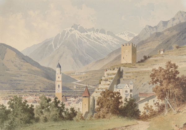 Blick über Meran