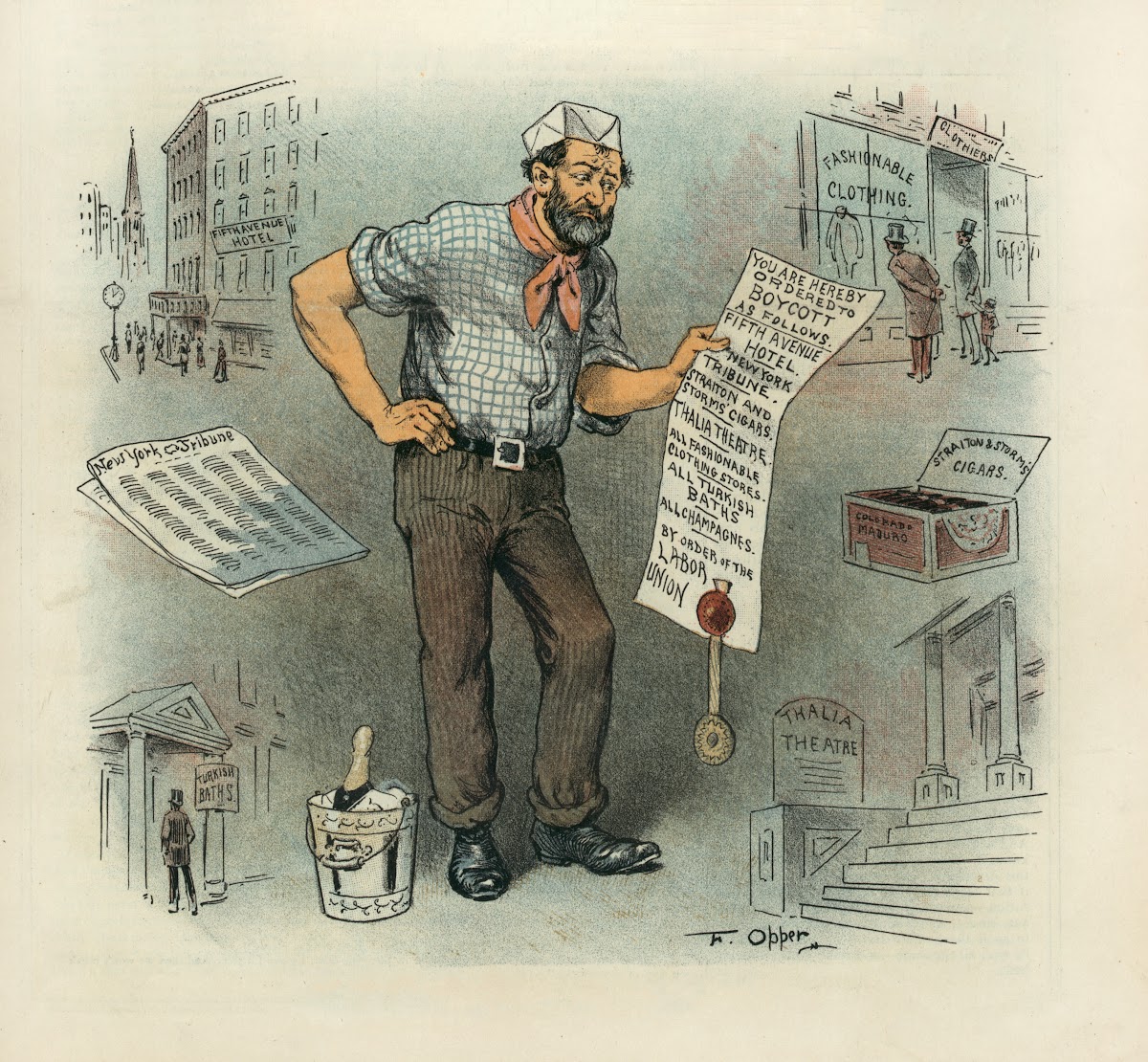 The absurdities of the boycott 1885
