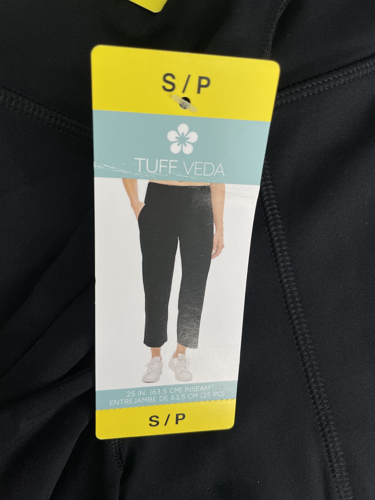 Tuff WL Crop Pants Black S #118