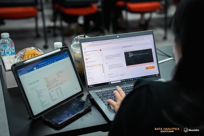 บรรยากาศ Hands-on Data Wrangling with SQL รูปที่ 4