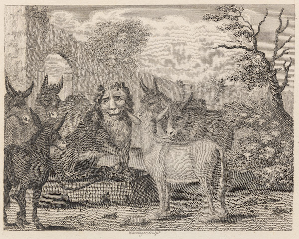 Fable XIX The Lion and the Cub 1793