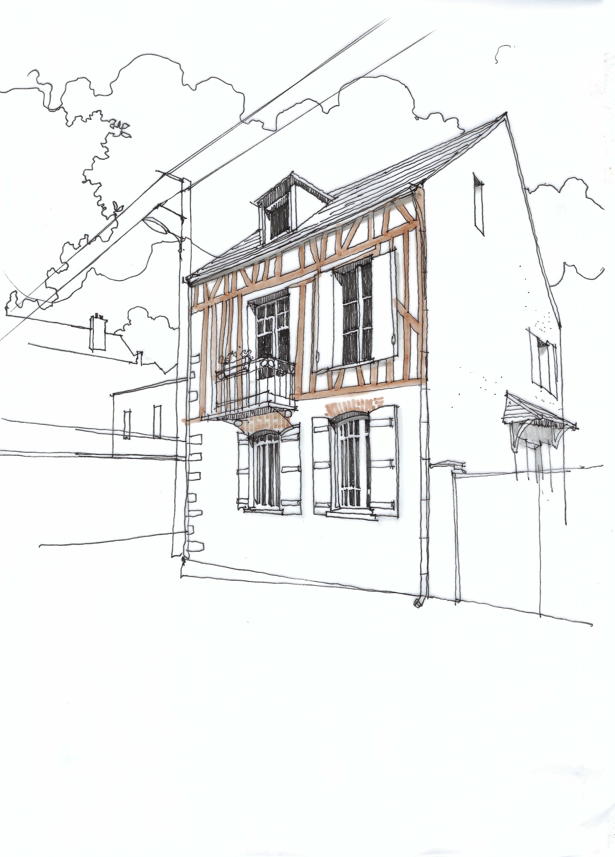 Croquis quotidien dans un carnet — pratique régulière du dessin
