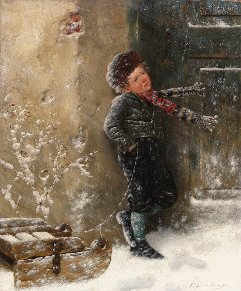Niemand Zu Hause Ca 1880 90