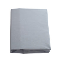 Fitted sheet for children's mattress Twins 120x60 calico Organic grey