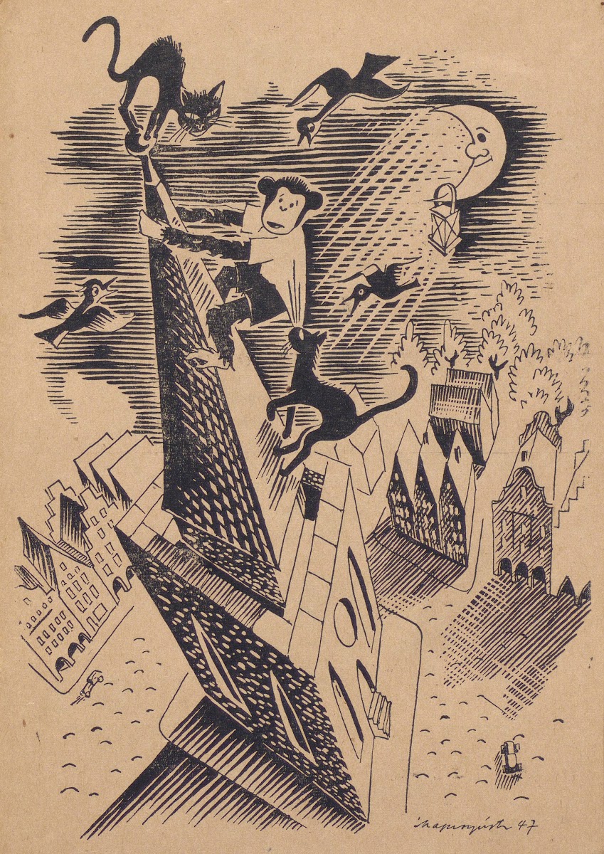 W krainie małpek In the Land of Monkeys Pl07 1948