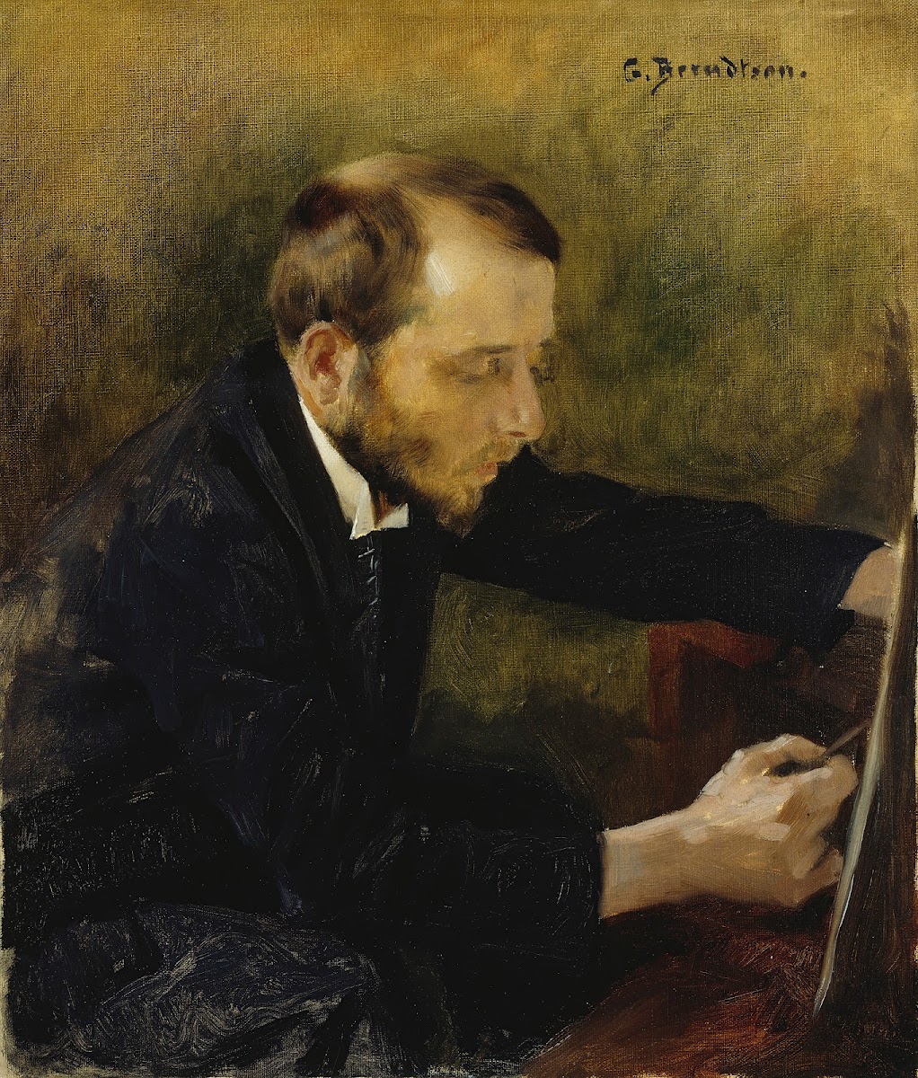 Portrait Of Eero Järnefelt The Painter 1892