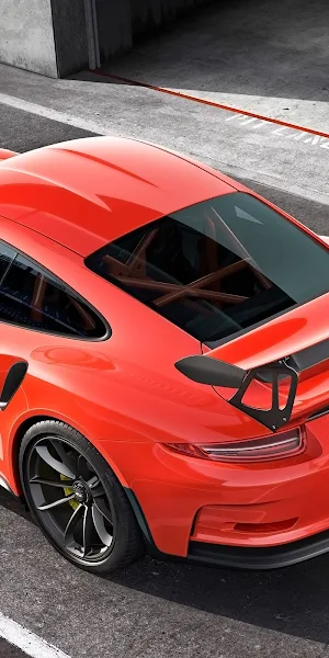 Porsche, Sports Car, Race Track, Luxury Car Full HD Wallpaper Background