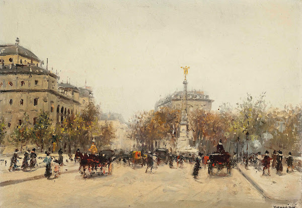La Place Du Châtelet Paris
