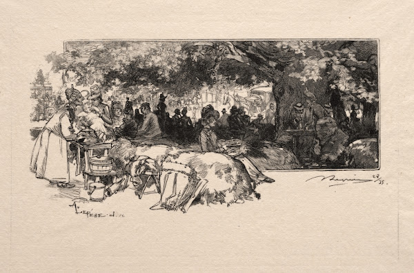 Cantine de la Mere Pichard 1888