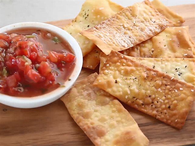 Snack Vỏ Hoành Thánh