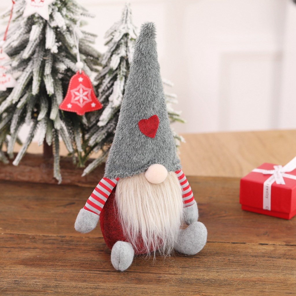 Decorative Gnome Figure Made of Fabric