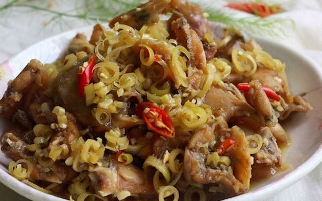 Ếch Kho Sả Ớt