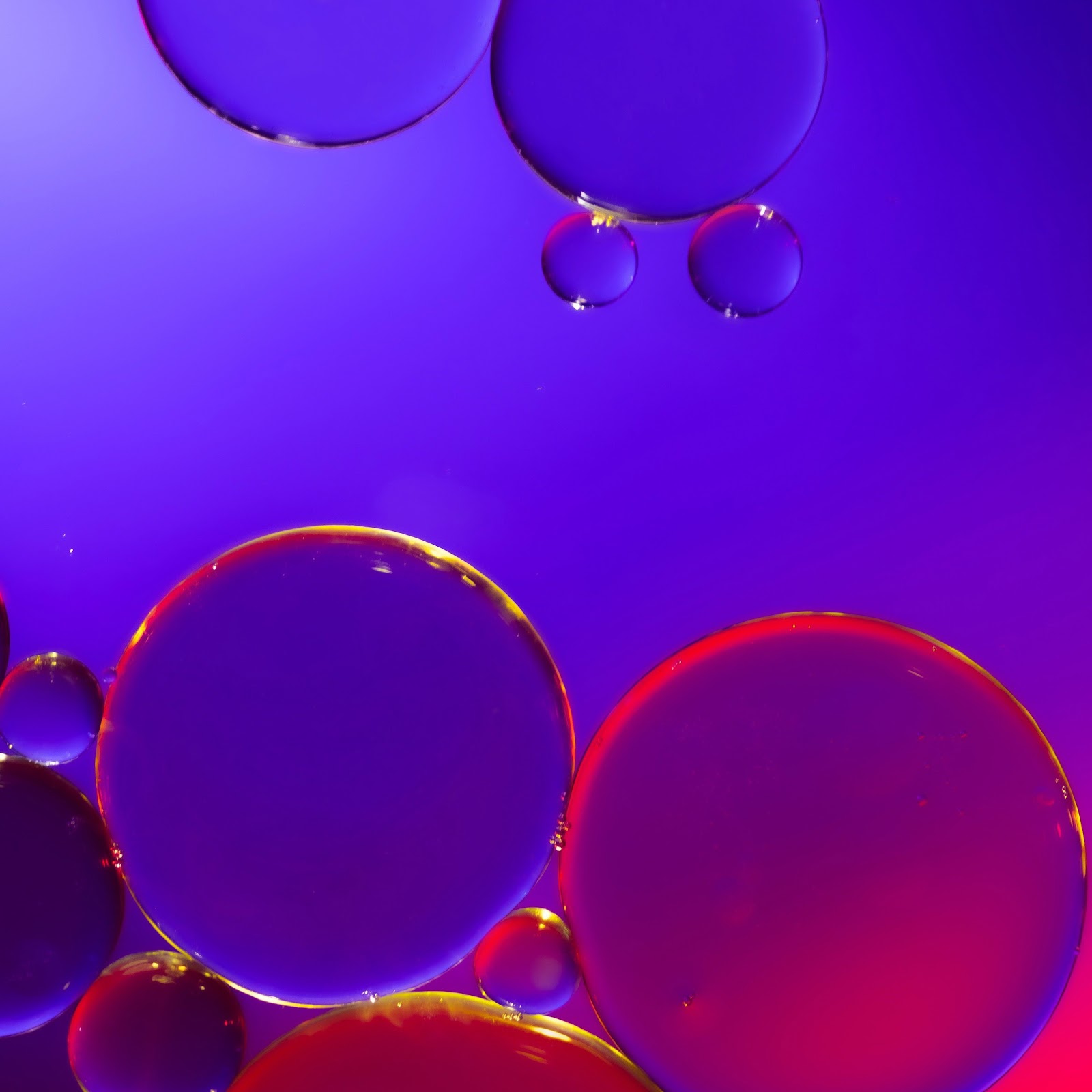 Download Light, Water, Liquid, Purple, Azure 5K iPhone