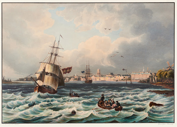 Vue de la ville de Rotterdam