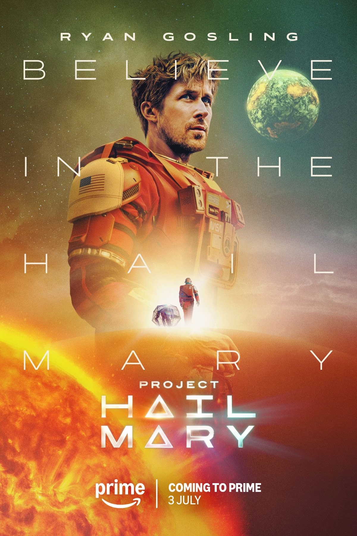 Projeto Hail Mary chega à Prime Video a 3 de julho com Ryan Gosling