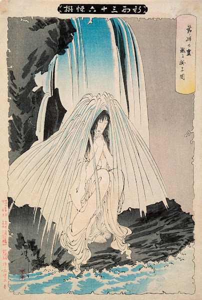 Bōtarōs Nurse Otsuji Prays to the God of Konpira for His Success 1892