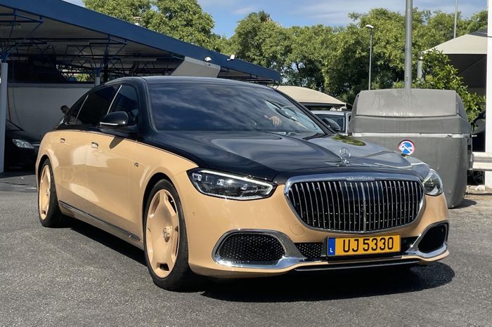 Cận cảnh Mercedes-Maybach S 680 Virgil Abloh của Erling Haaland - Tạp chí Tri thức