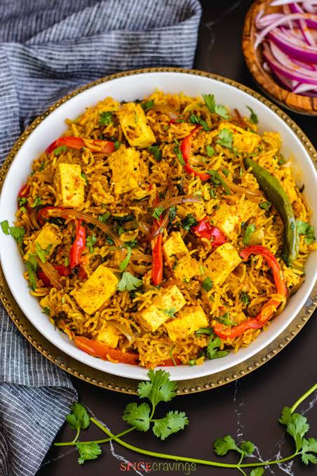 Paneer Biryani