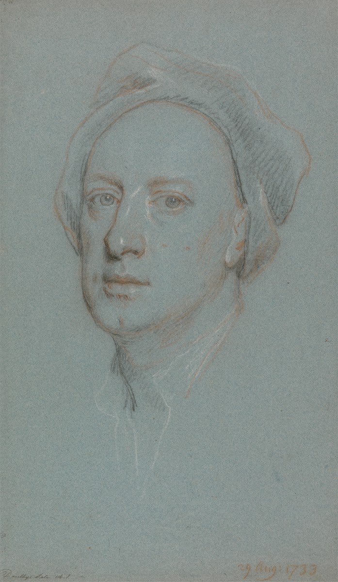 Portrait of Jonathan Richardson the Younger 1733